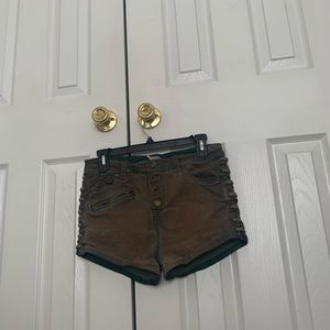 Free people high wasted shorts size 27